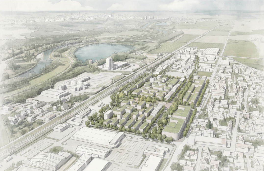 Erster Entwurf O&K Araeal