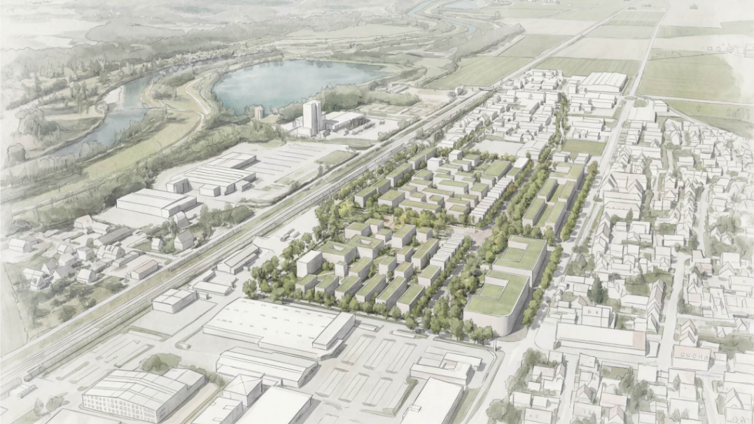 Erster Entwurf O&K Araeal