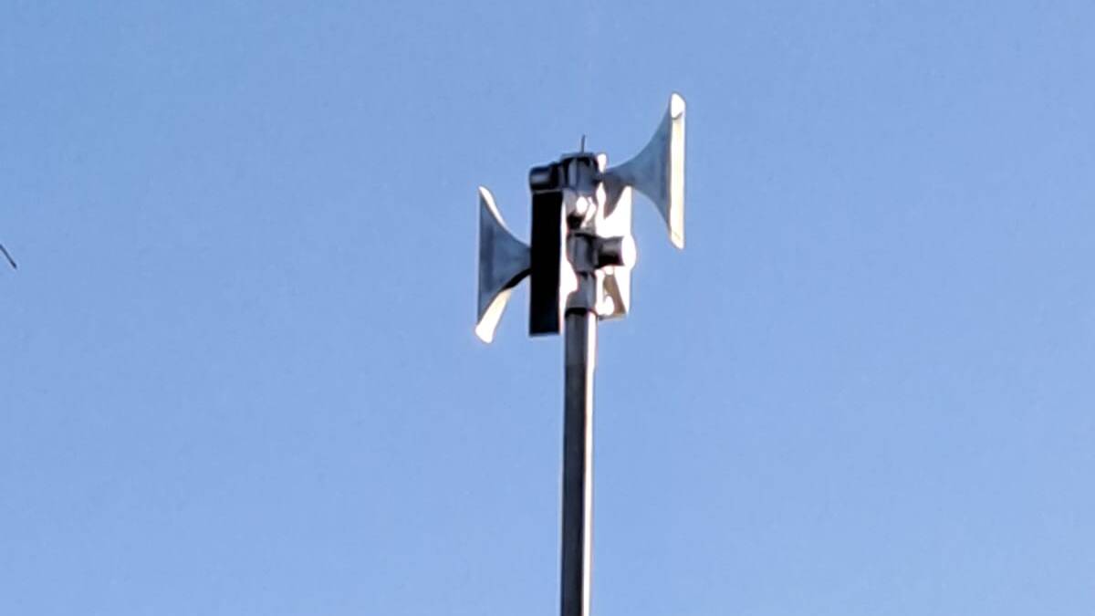 Sirene für den Katastrophenschutz